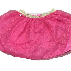 Pink glittery skirt